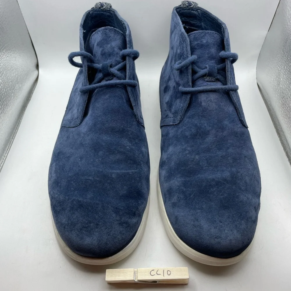 UGG Freamon Chukka blue suede high boots size mens 10.5 EEE